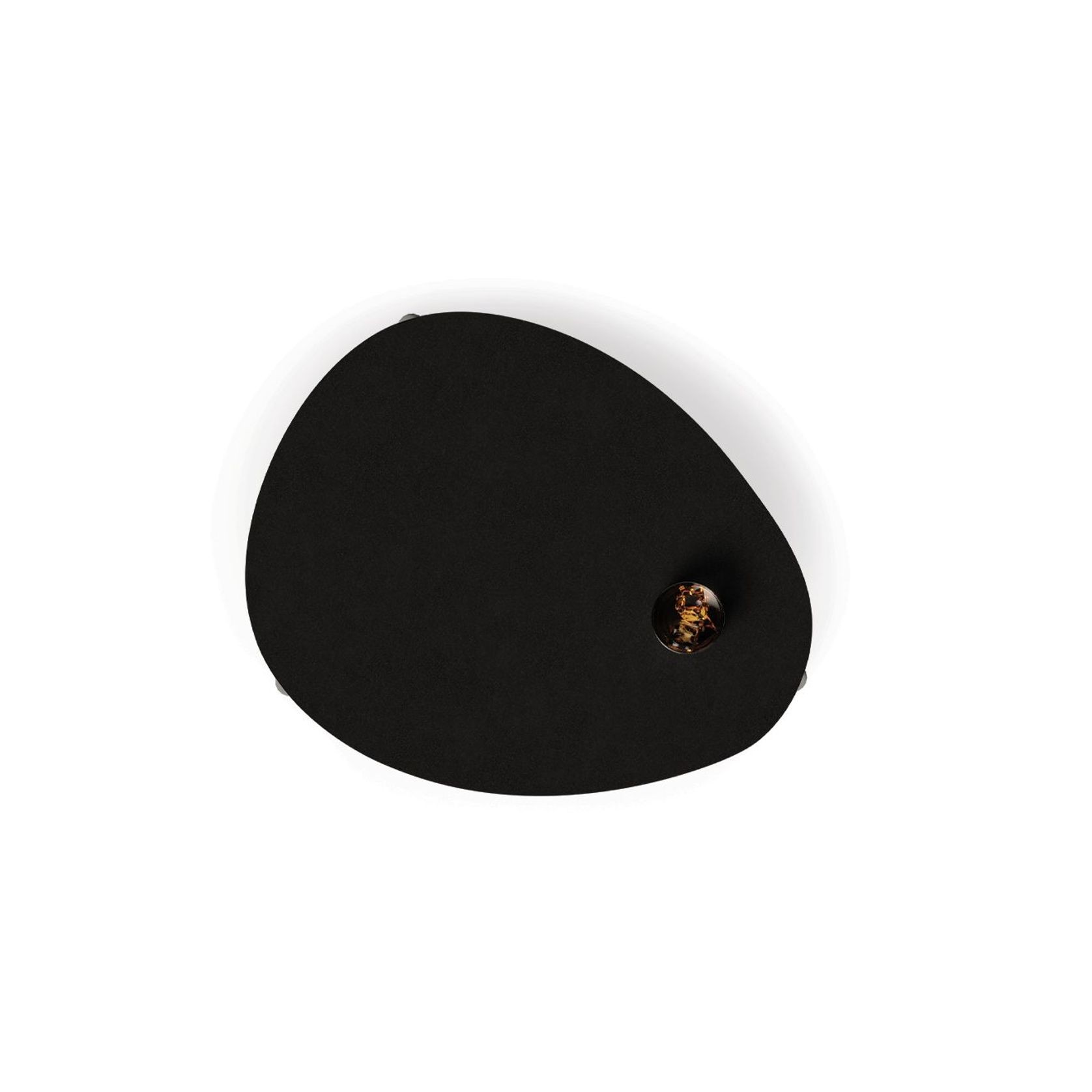 Cetara Side Table - Outdoor - Black gallery detail image