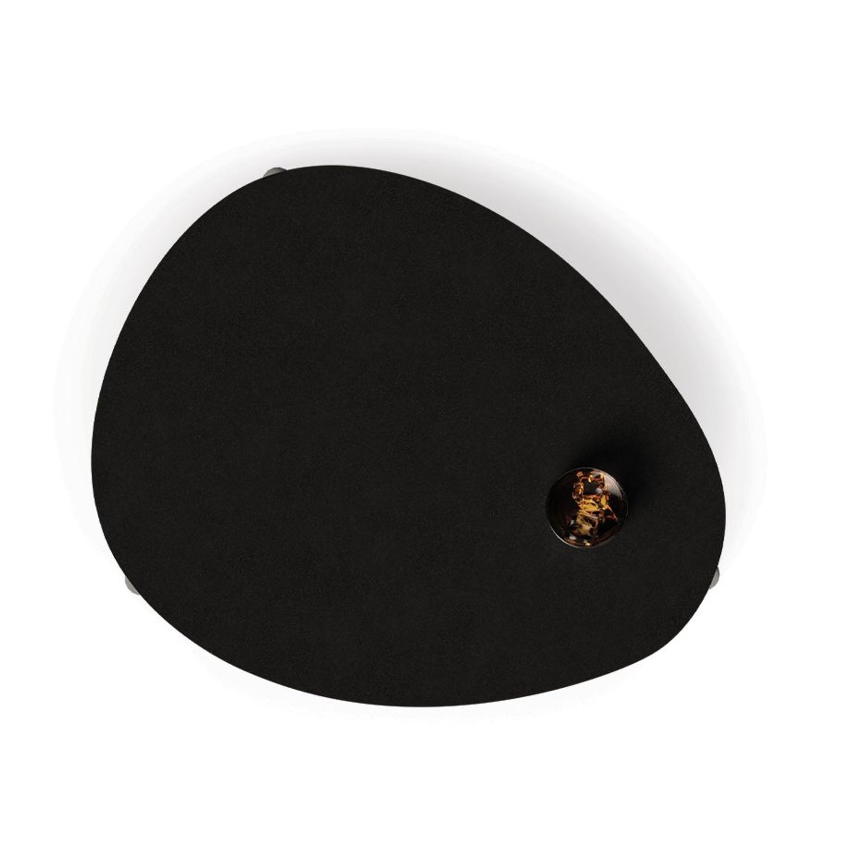 Cetara Side Table - Outdoor - Black gallery detail image