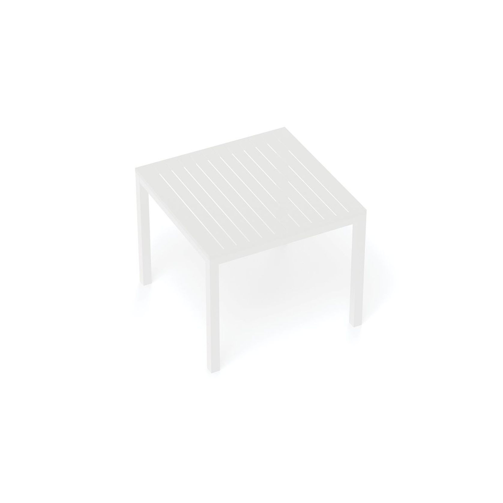 Halki Table - Outdoor - 90cm x 90cm - White gallery detail image