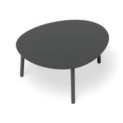 Cetara Coffee Table - Outdoor - Charcoal - Medium gallery detail image