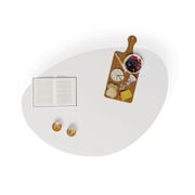 Cetara Coffee Table - Outdoor - White - Large gallery detail image