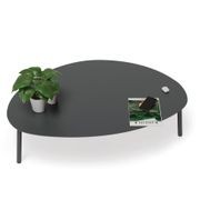 Cetara Coffee Table - Outdoor - Charcoal - Large gallery detail image