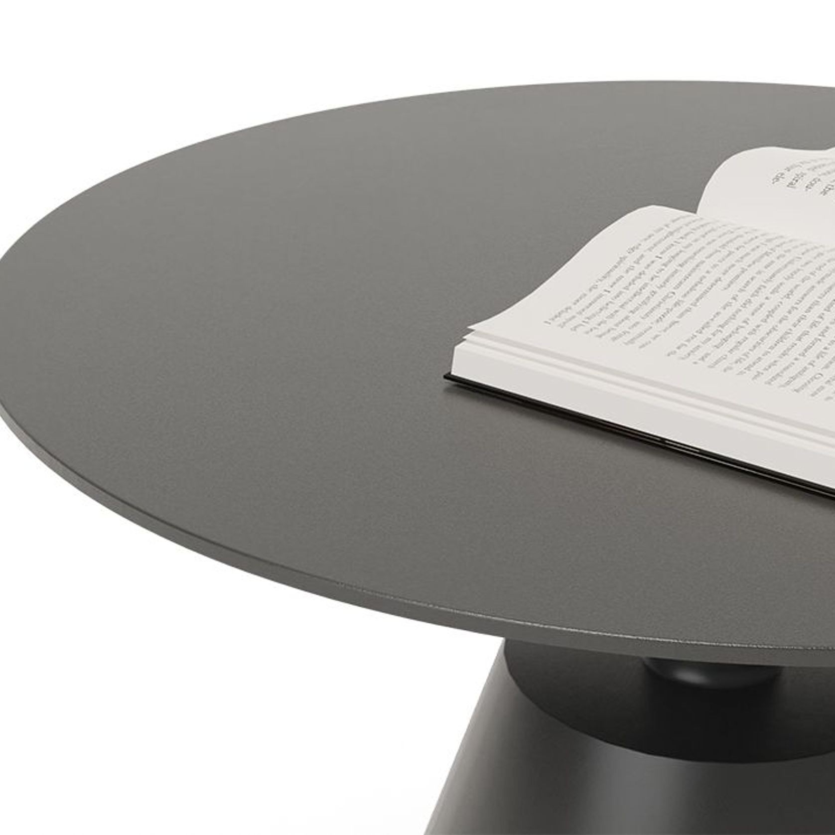 Corvo Outdoor Side Table - Charcoal gallery detail image