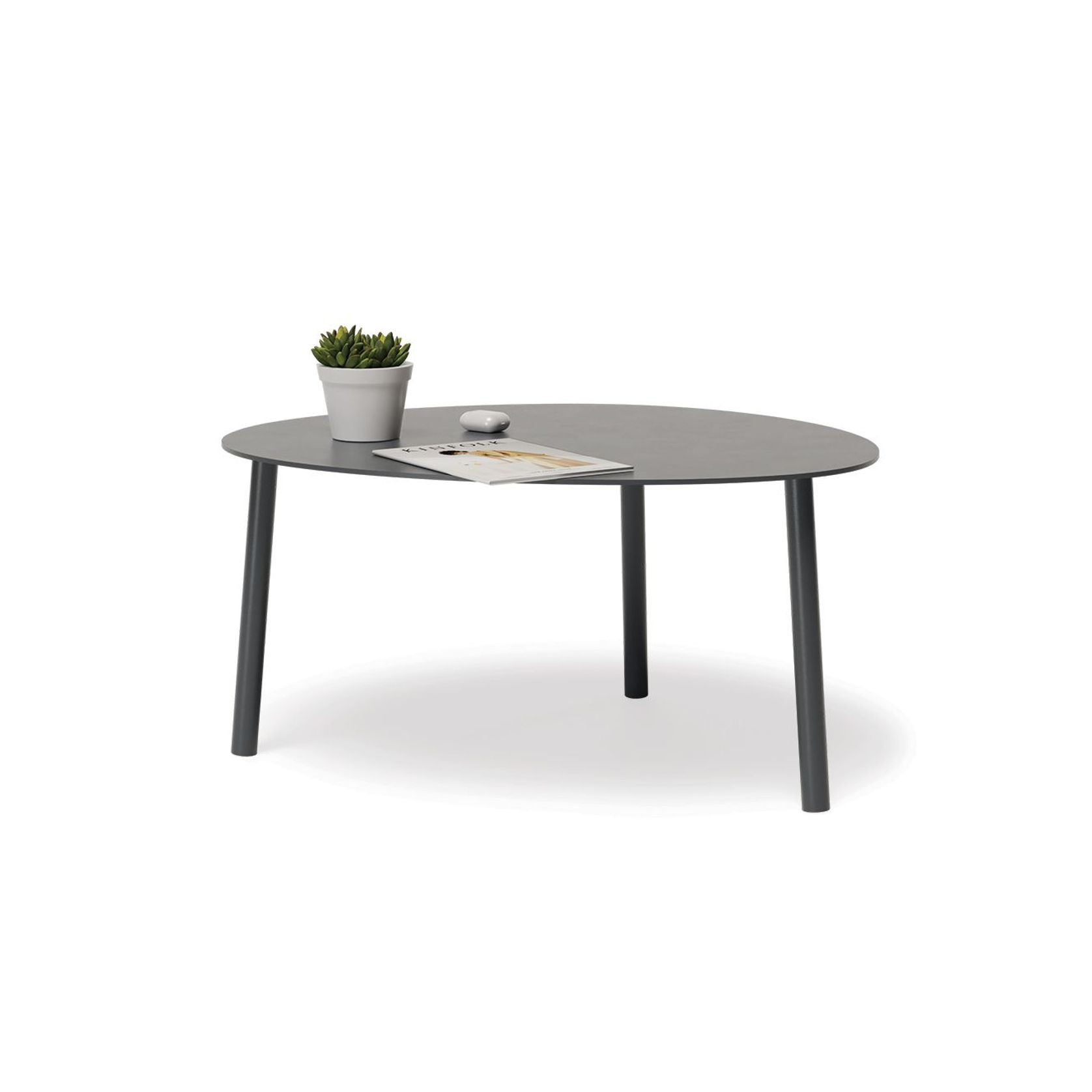 Cetara Coffee Table - Outdoor - Charcoal - Medium gallery detail image