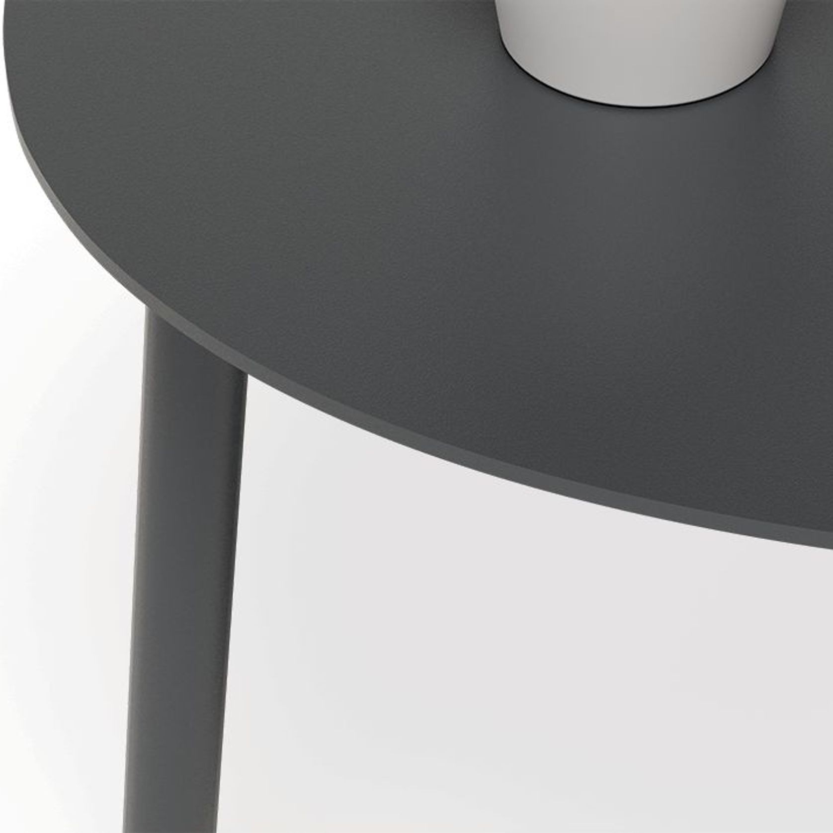 Cetara Coffee Table - Outdoor - Charcoal - Medium gallery detail image