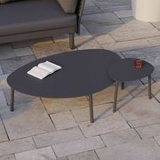 Cetara Coffee Table - Outdoor - Charcoal - Large gallery detail image