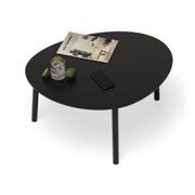 Cetara Coffee Table - Black - Medium gallery detail image