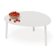 Cetara Coffee Table - Outdoor - White - Medium gallery detail image