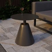 Corvo Outdoor Side Table - Charcoal gallery detail image