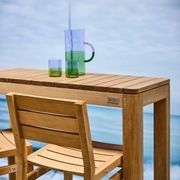 Brunswick Narrow Teak Bar Table gallery detail image