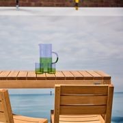 Brunswick Narrow Teak Bar Table gallery detail image