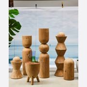 Jupiter Teak Tri-Leg Coffee Table gallery detail image