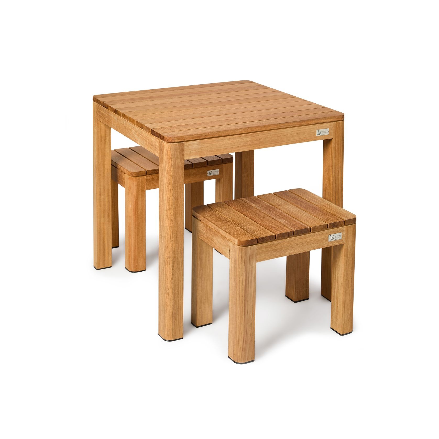 Brunswick Single Teak Bench gallery detail image