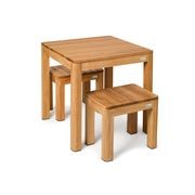 Brunswick Single Teak Bench gallery detail image