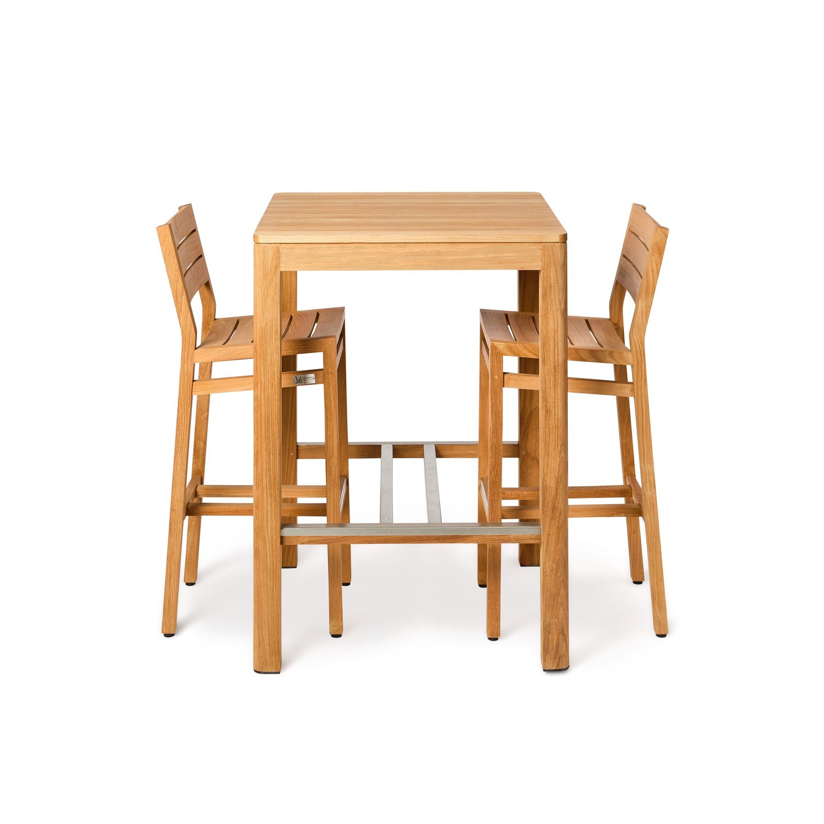 Brunswick Teak Outdoor Bar Table gallery detail image