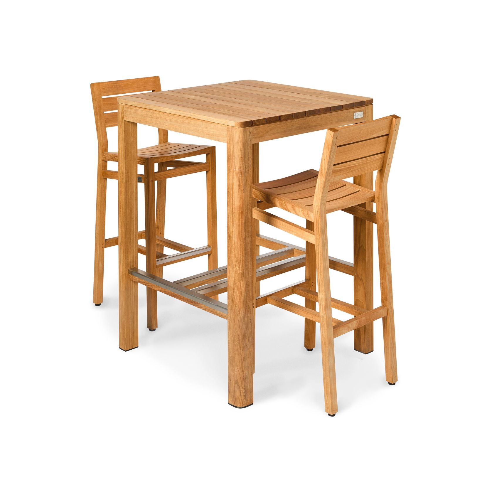 Brunswick Teak Outdoor Bar Table gallery detail image