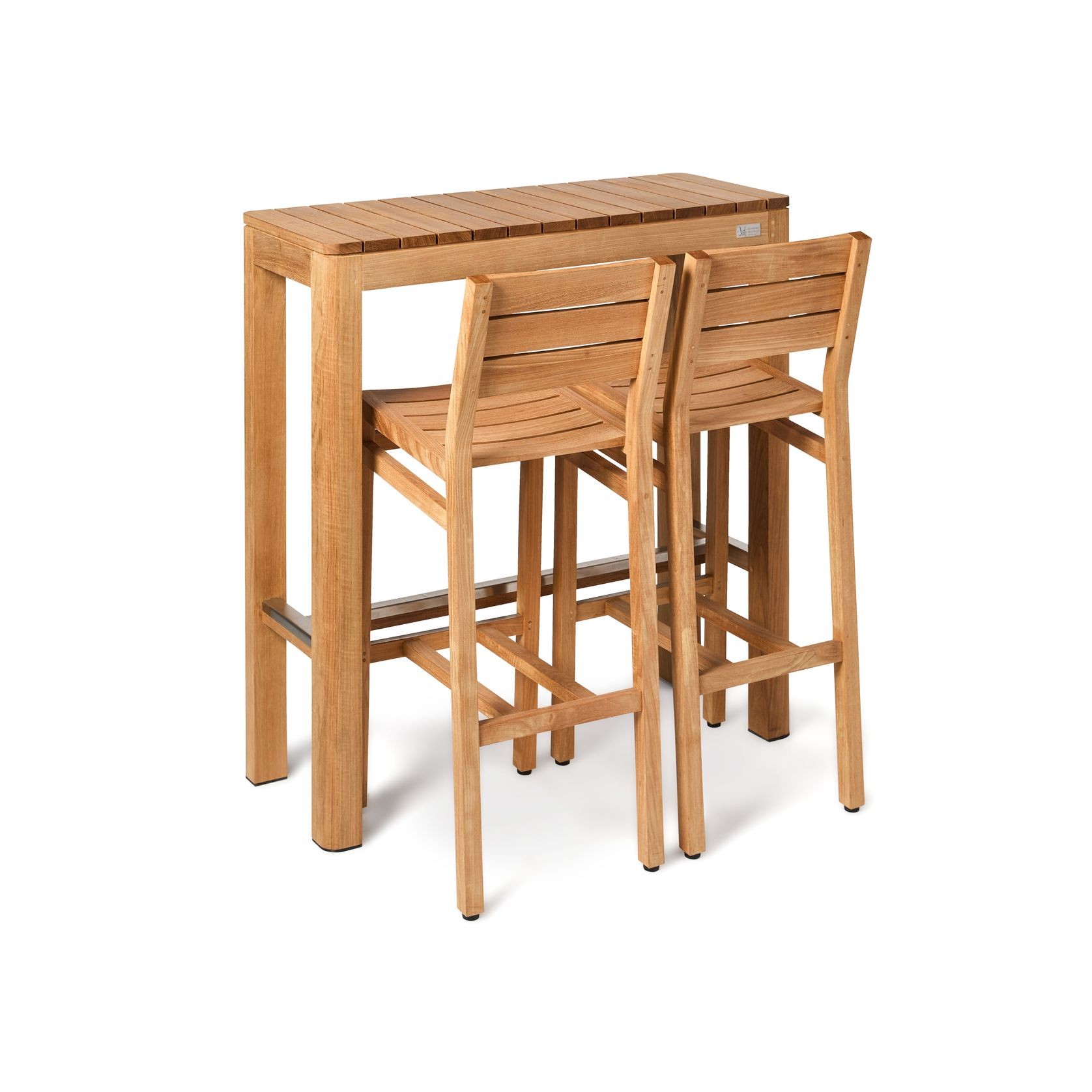 Brunswick Teak Outdoor Bar Table gallery detail image
