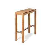 Brunswick Narrow Teak Bar Table gallery detail image