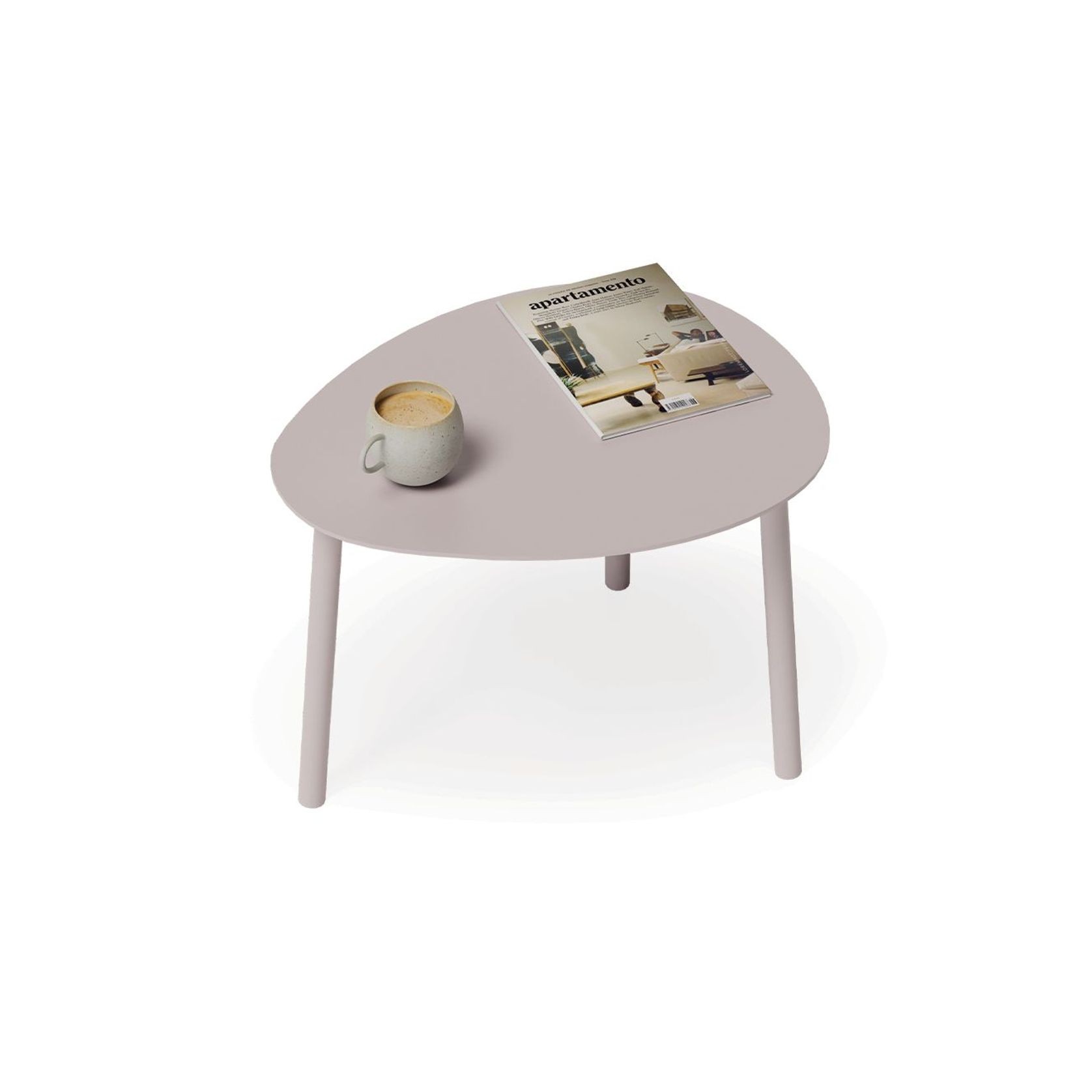 Cetara Side Table - Outdoor - Pale Blush gallery detail image