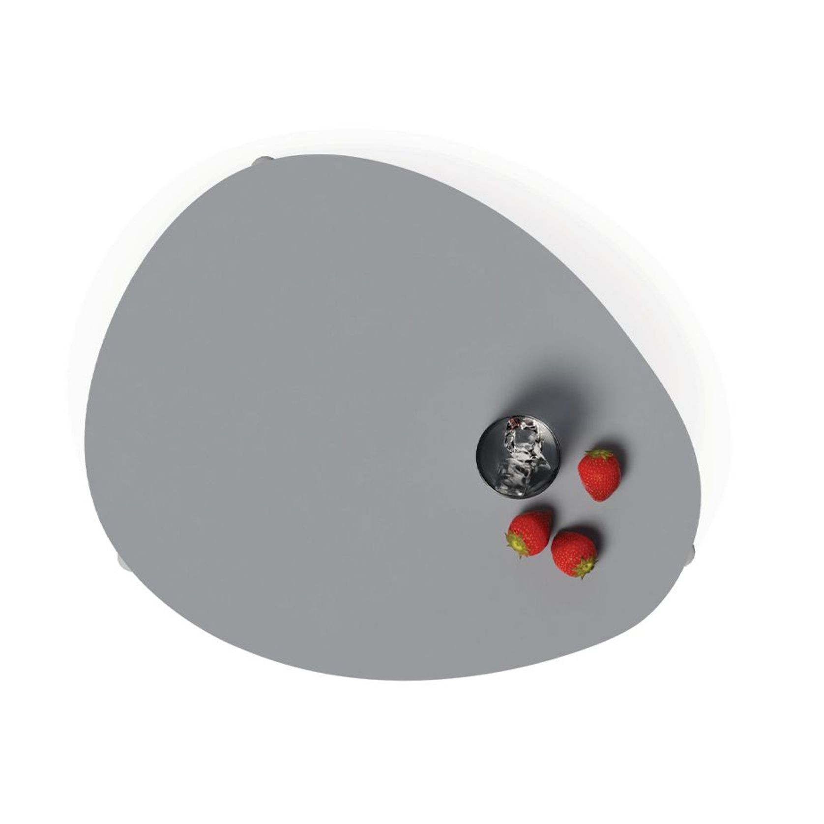 Cetara Side Table - Silver Grey gallery detail image