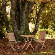 Cumberland 76cm Teak Folding Table gallery detail image