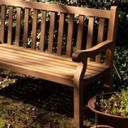 Durham Teak Bench gallery detail image