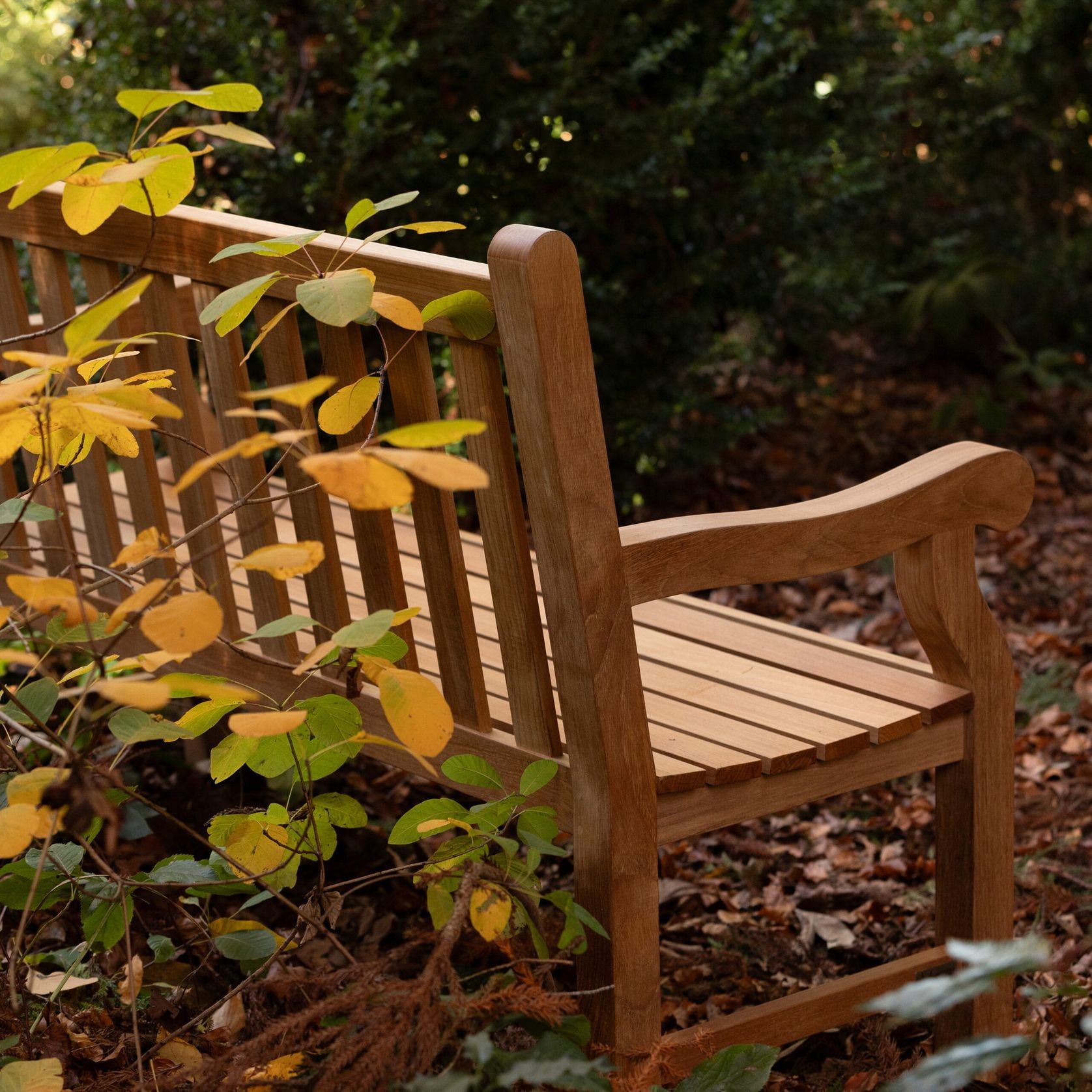 Durham Teak Bench gallery detail image