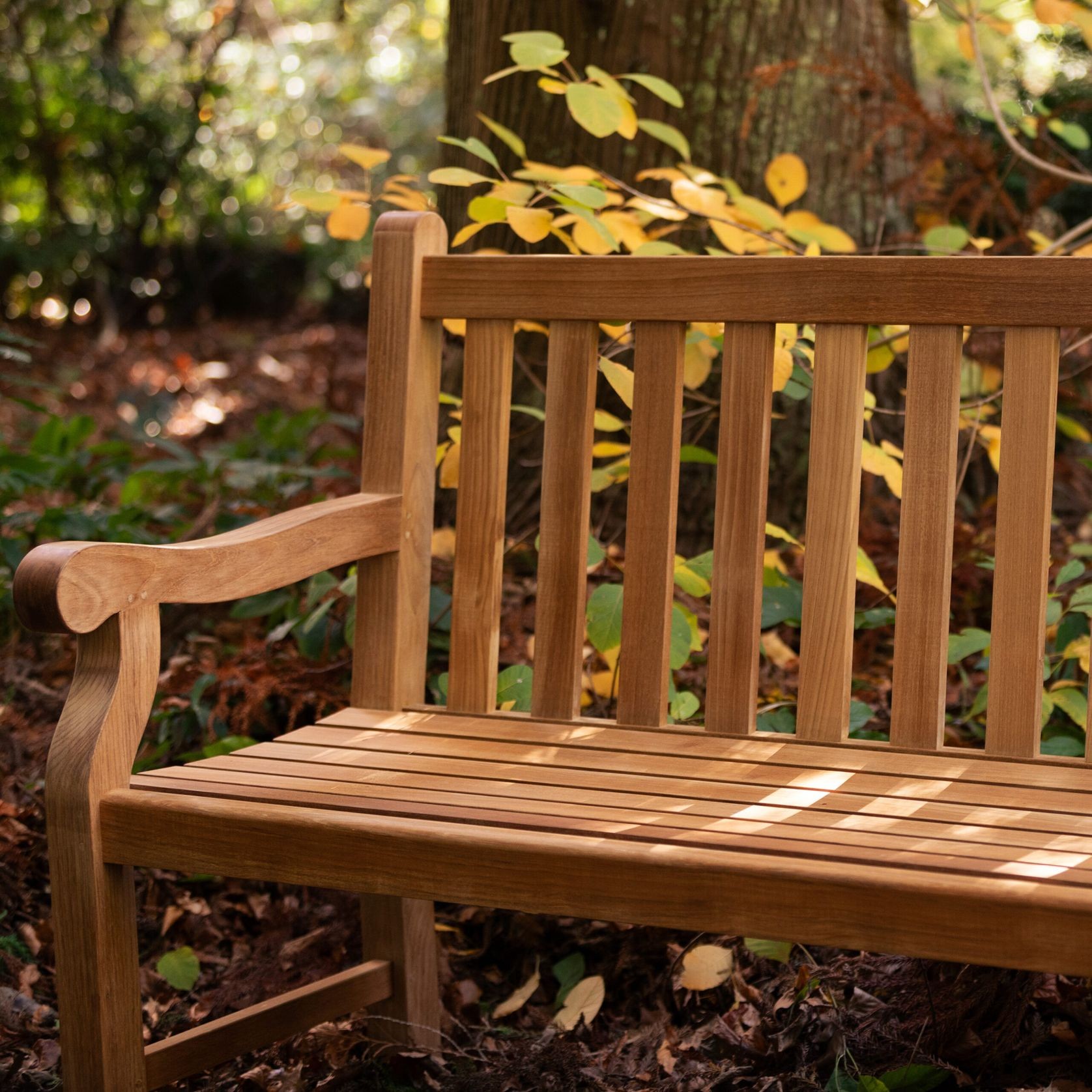 Durham Teak Bench gallery detail image