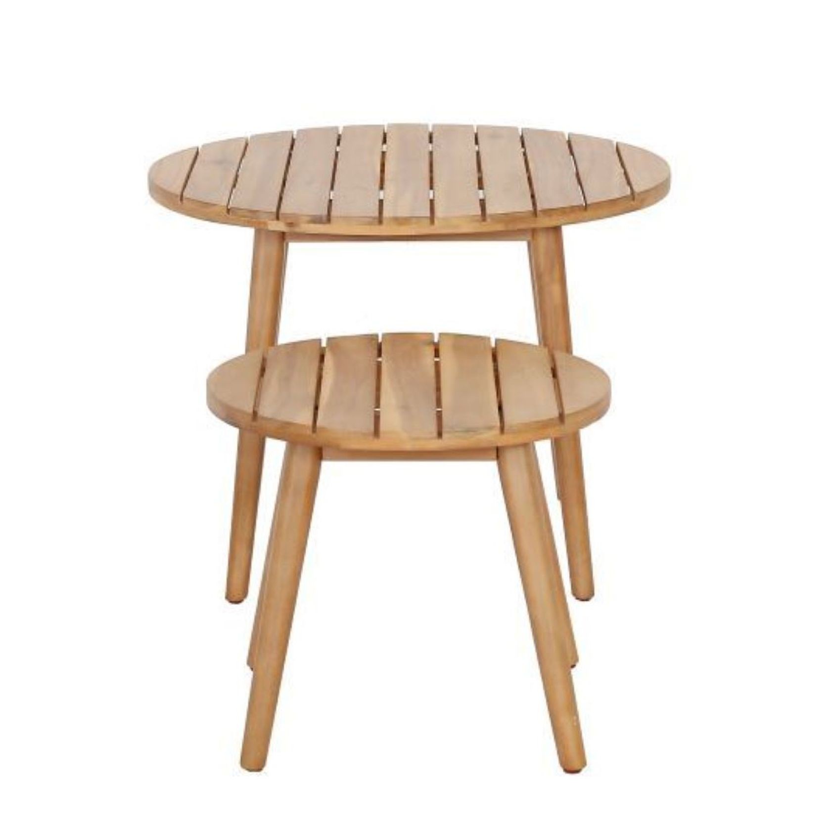 Manado Acacia Outdoor Nesting Coffee Tables ArchiPro AU