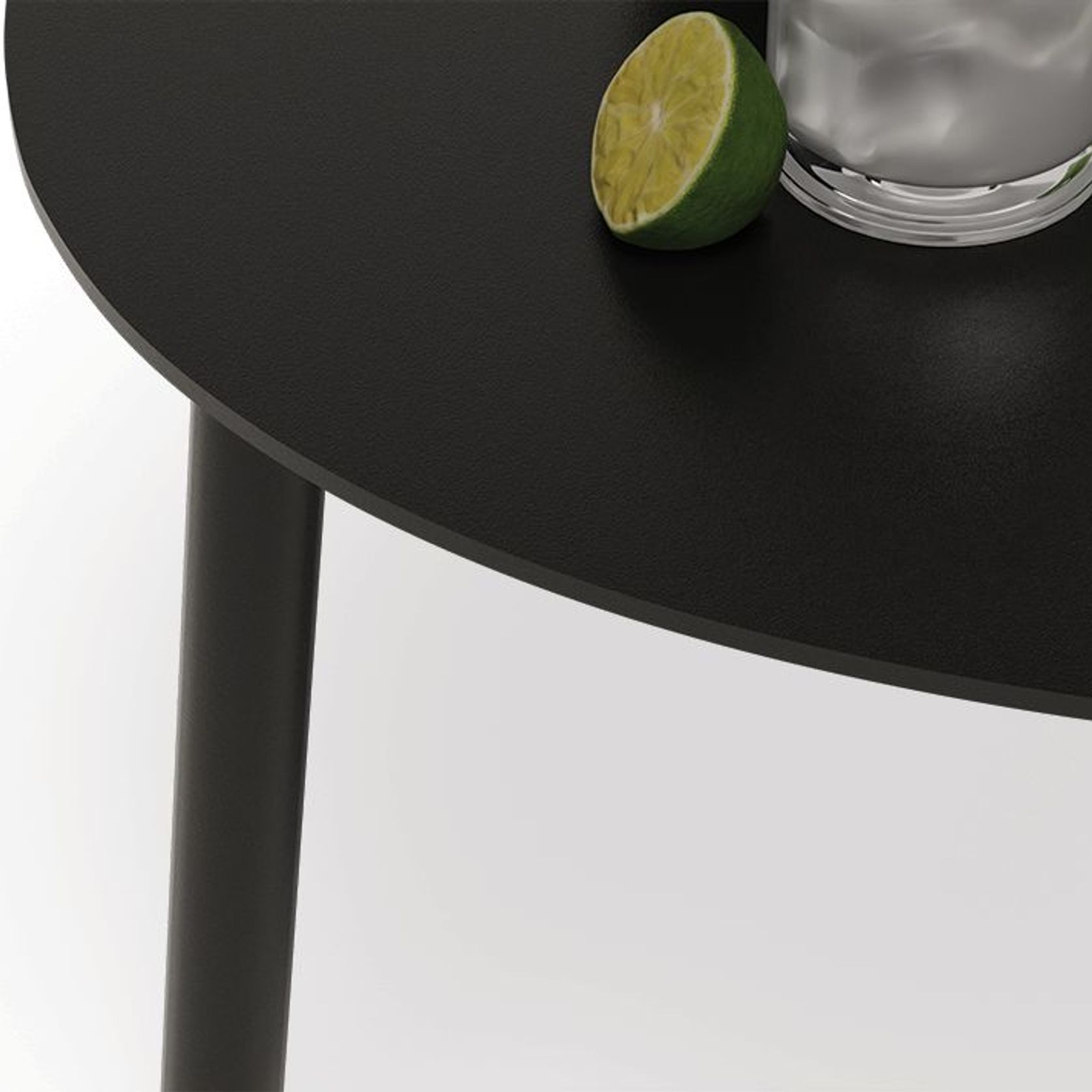 Cetara Coffee Table - Black - Medium gallery detail image