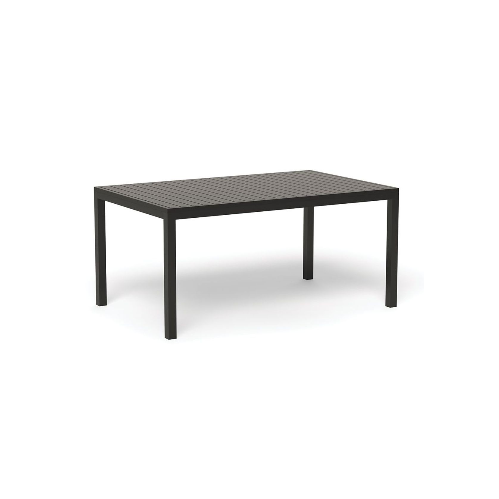 Halki Table - Outdoor - 160cm x 90cm - Charcoal gallery detail image