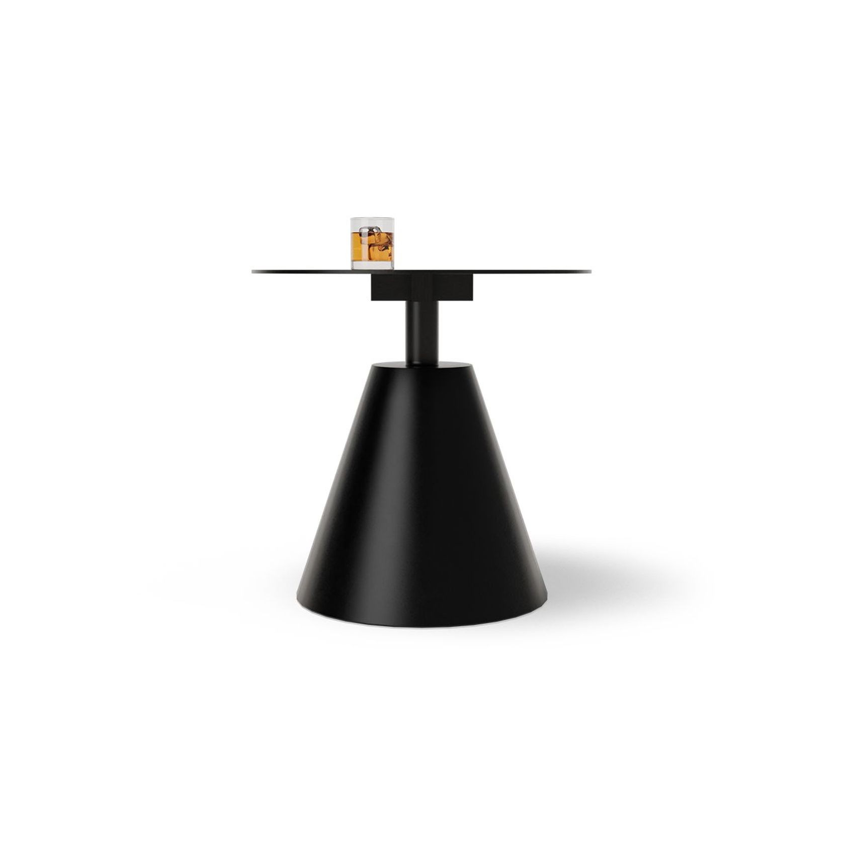 Corvo Outdoor Side Table - Black gallery detail image