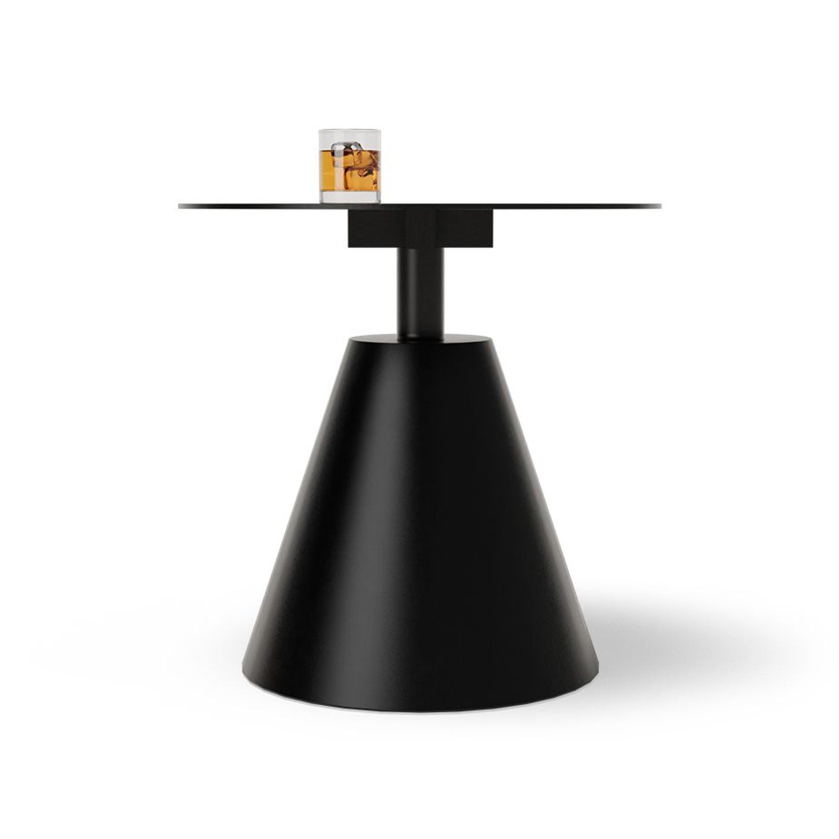 Corvo Outdoor Side Table - Black gallery detail image