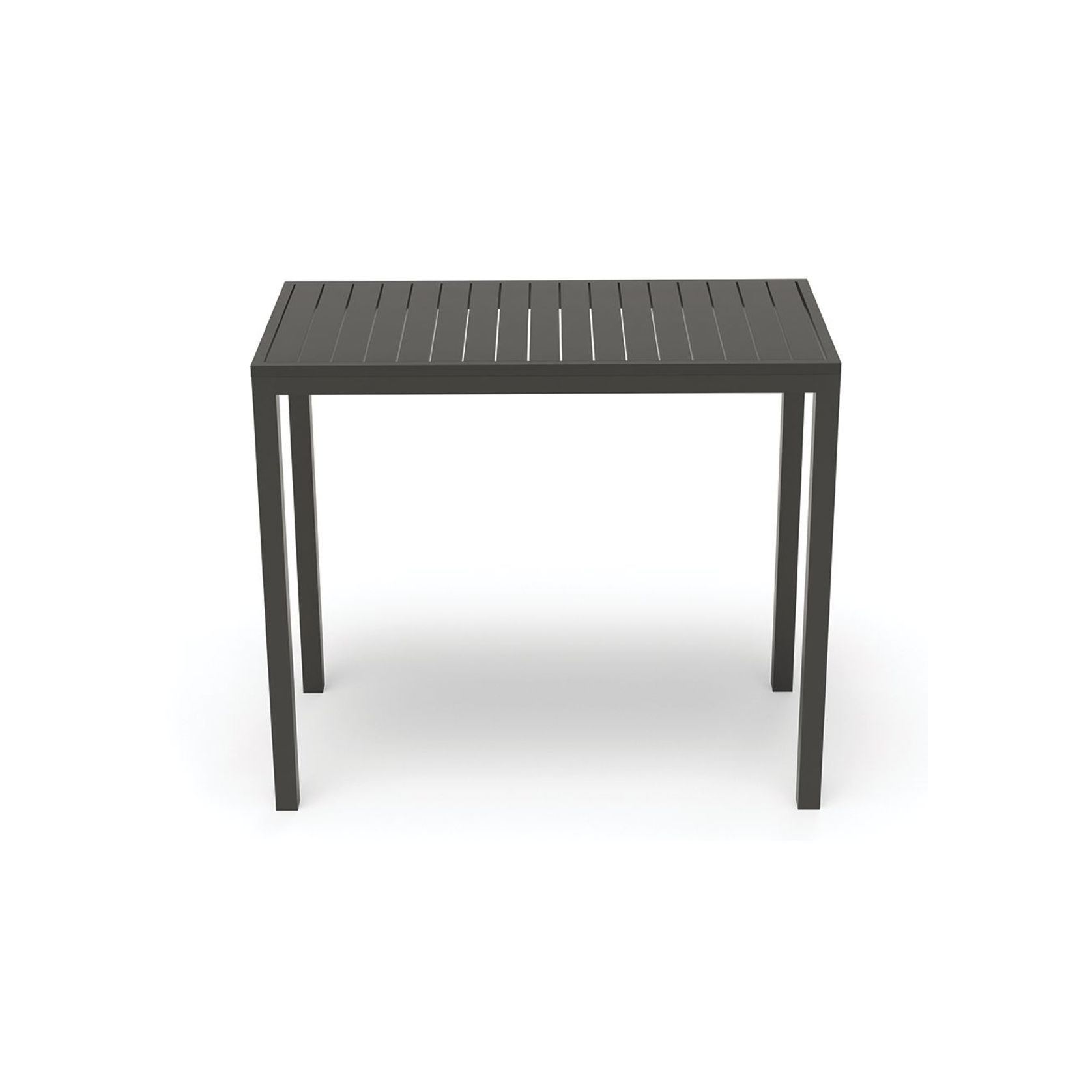 Halki Table - Outdoor - High Bar - 125cm x 65cm - Charcoal gallery detail image