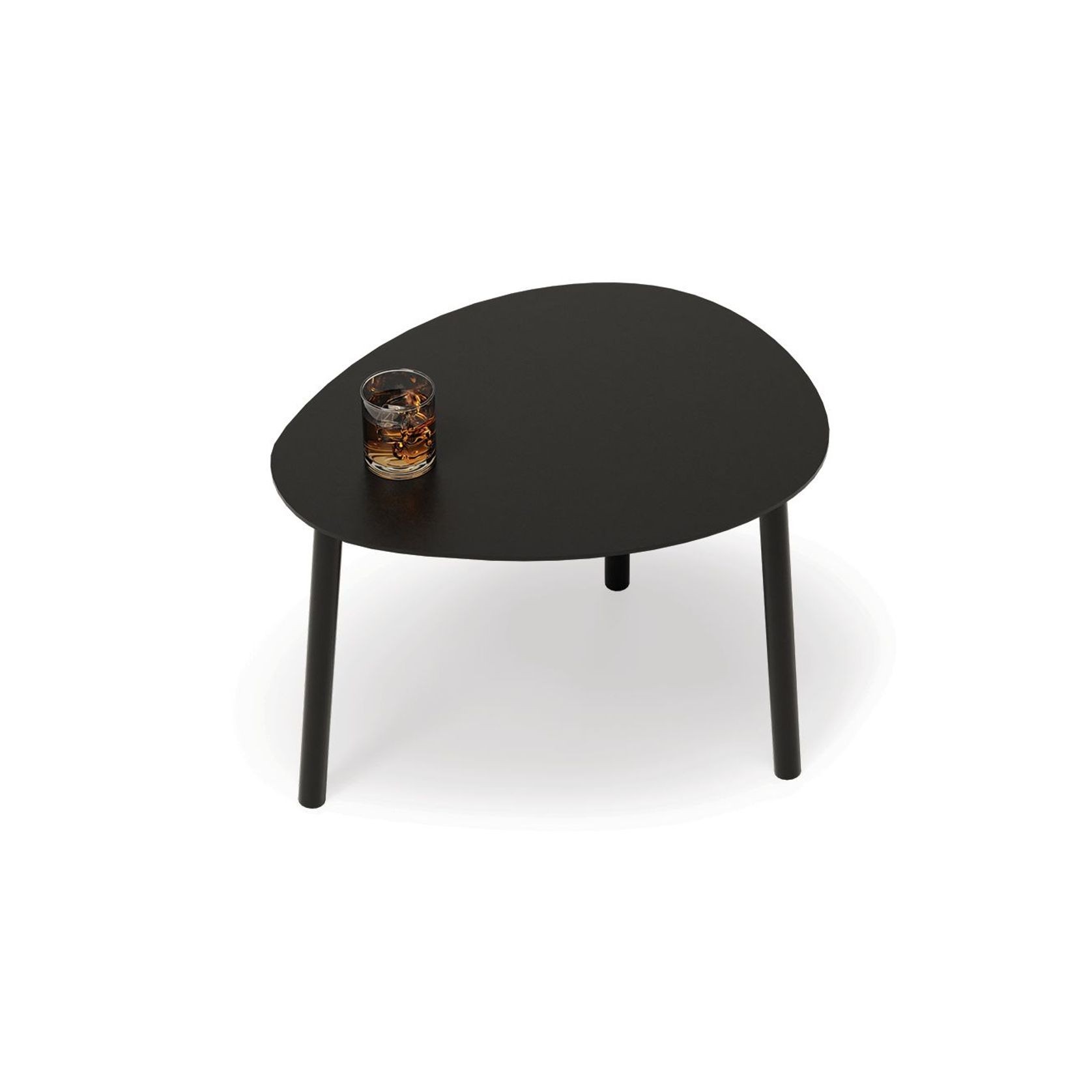Cetara Side Table - Outdoor - Black gallery detail image