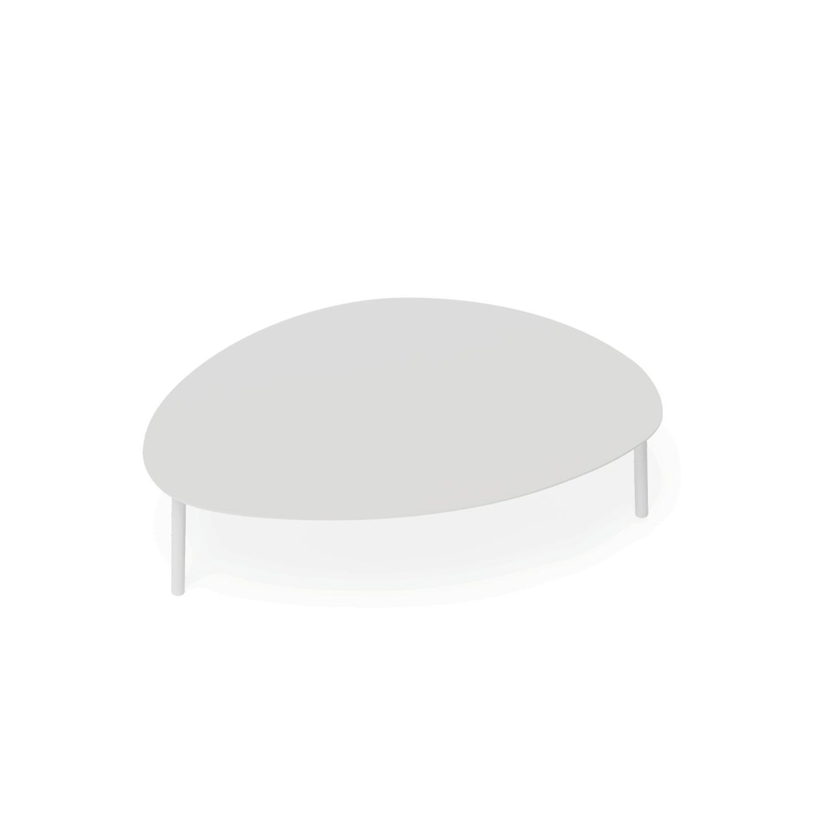 Cetara Coffee Table - Outdoor - White - Large gallery detail image