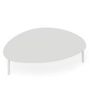 Cetara Coffee Table - Outdoor - White - Large gallery detail image