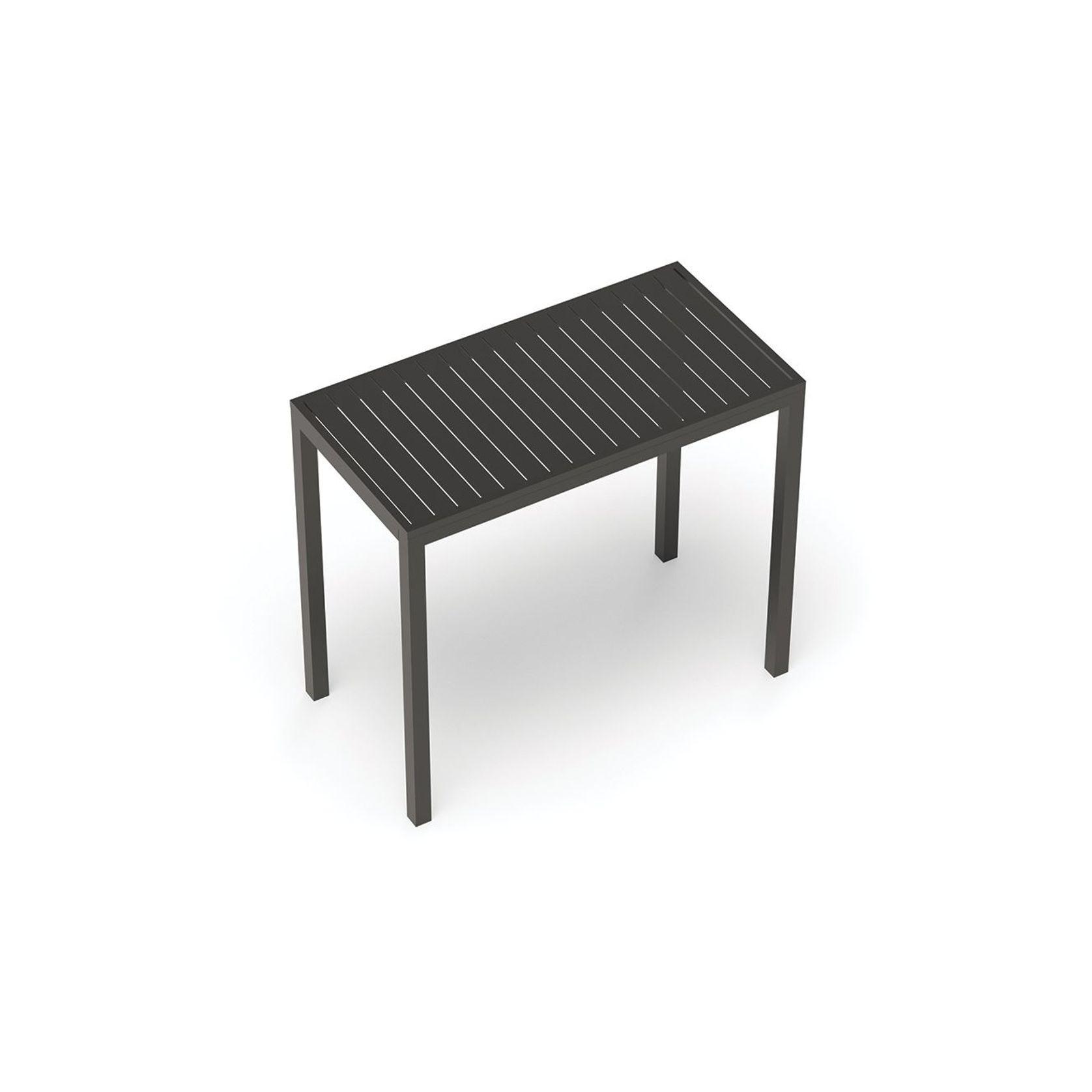 Halki Table - Outdoor - High Bar - 125cm x 65cm - Charcoal gallery detail image