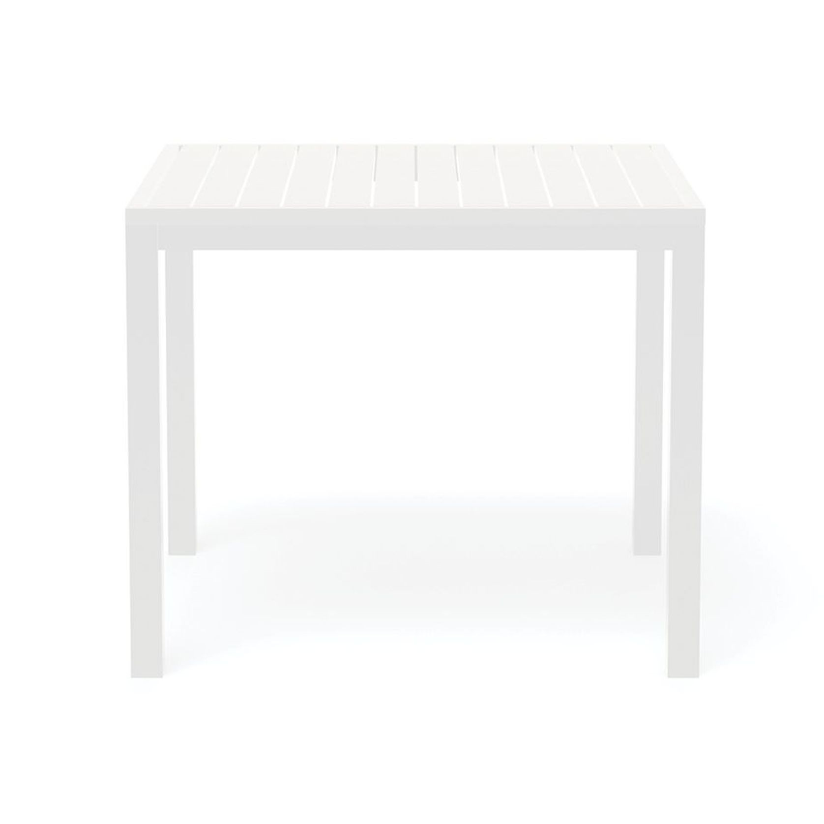 Halki Table - Outdoor - 90cm x 90cm - White gallery detail image