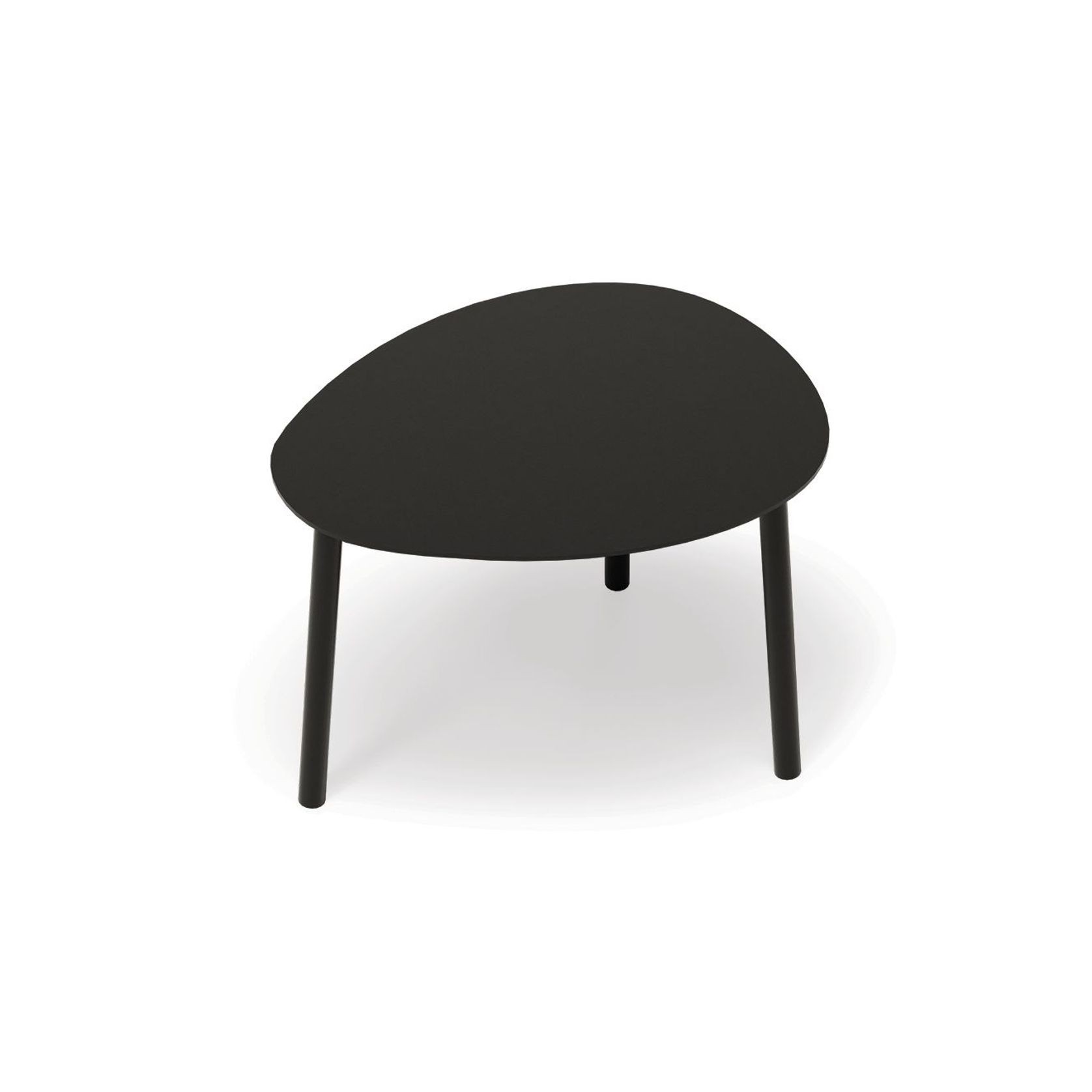Cetara Side Table - Outdoor - Black gallery detail image