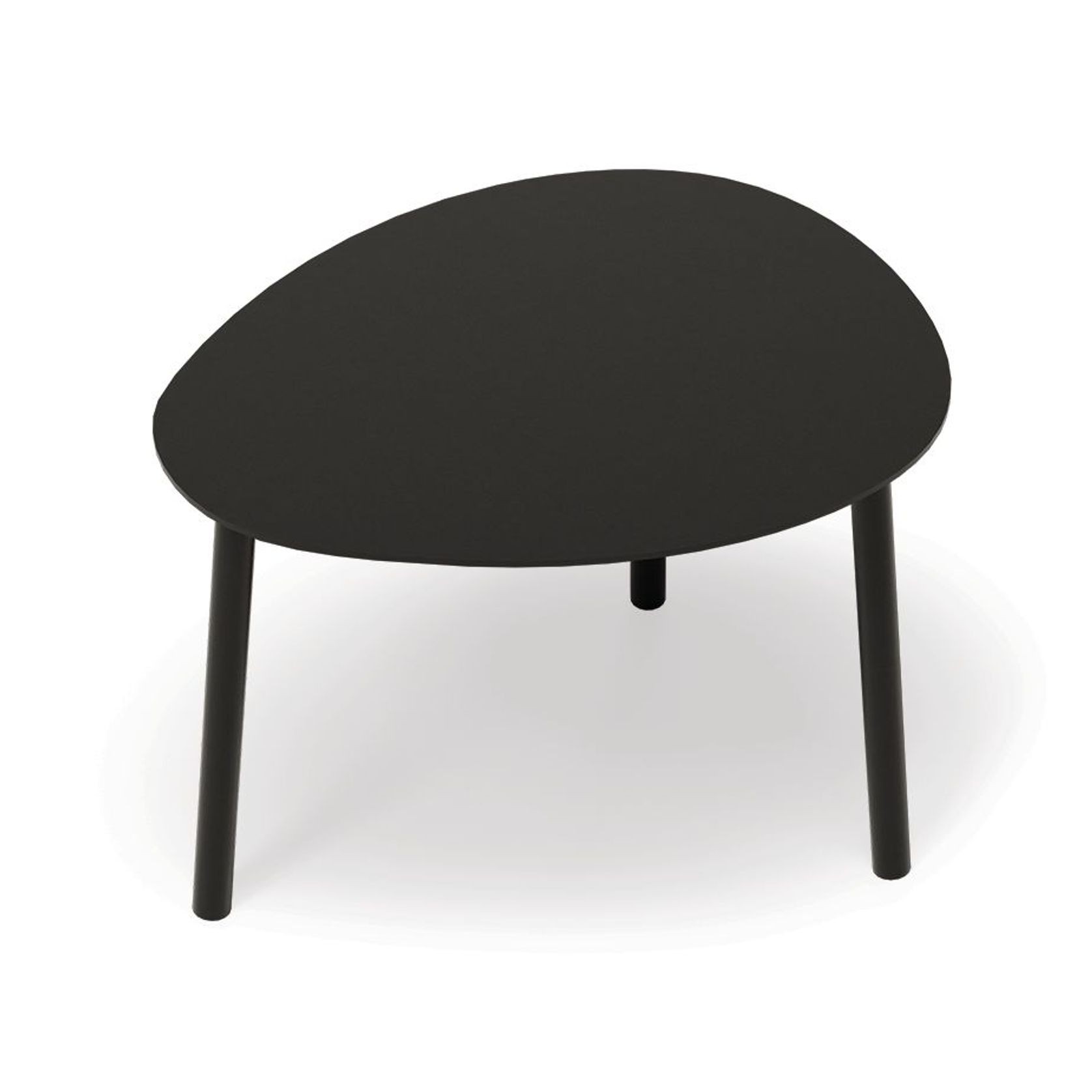Cetara Side Table - Outdoor - Black gallery detail image