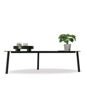 Cetara Coffee Table - Black - Large gallery detail image