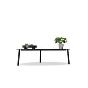 Cetara Coffee Table - Black - Large gallery detail image