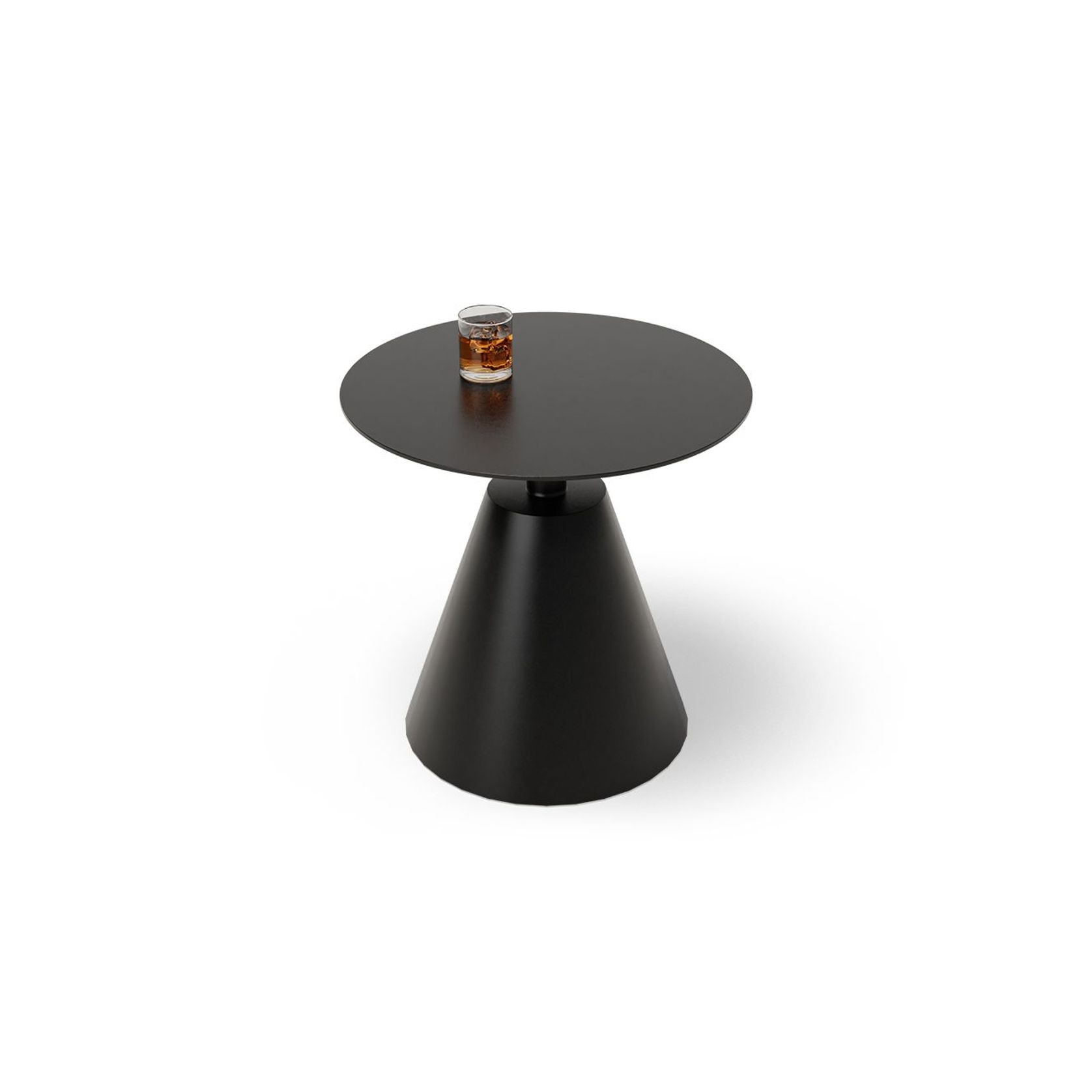 Corvo Outdoor Side Table - Black gallery detail image