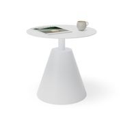 Corvo Outdoor Side Table - White gallery detail image