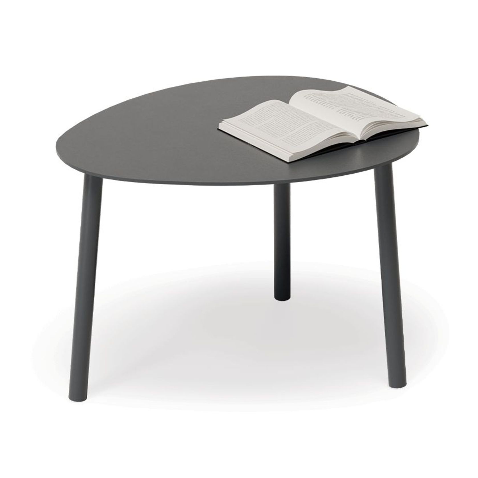 Cetara Side Table - Outdoor - Charcoal gallery detail image