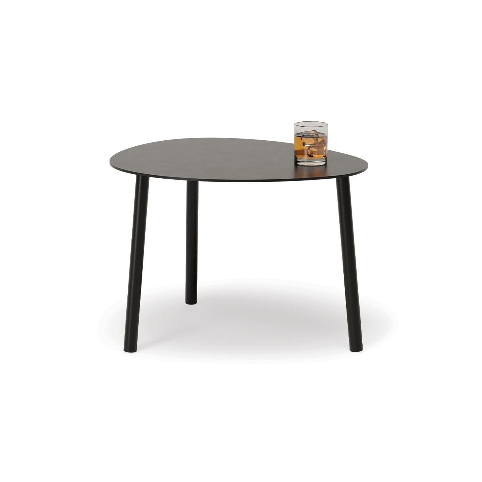Cetara Side Table - Outdoor - Black gallery detail image