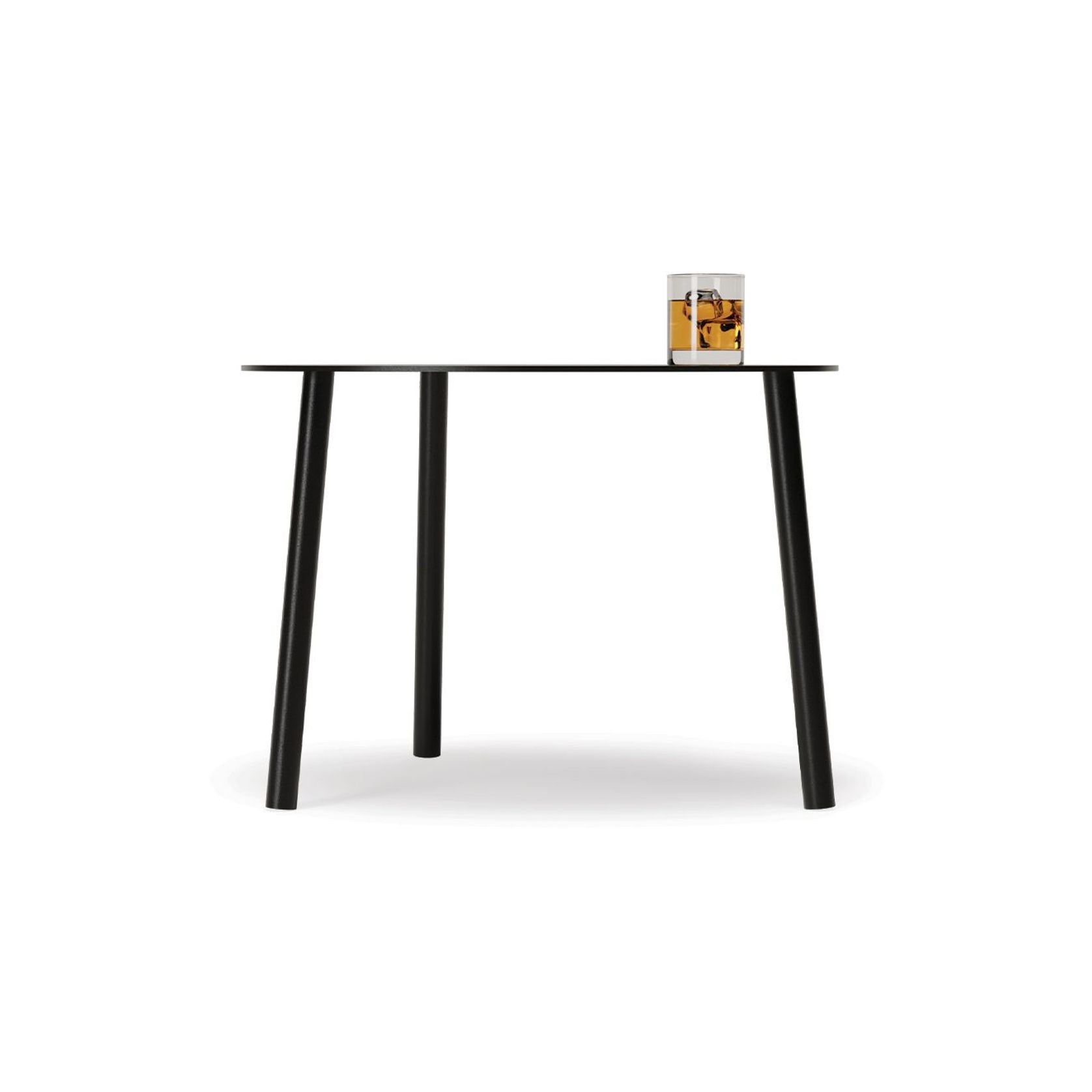 Cetara Side Table - Outdoor - Black gallery detail image