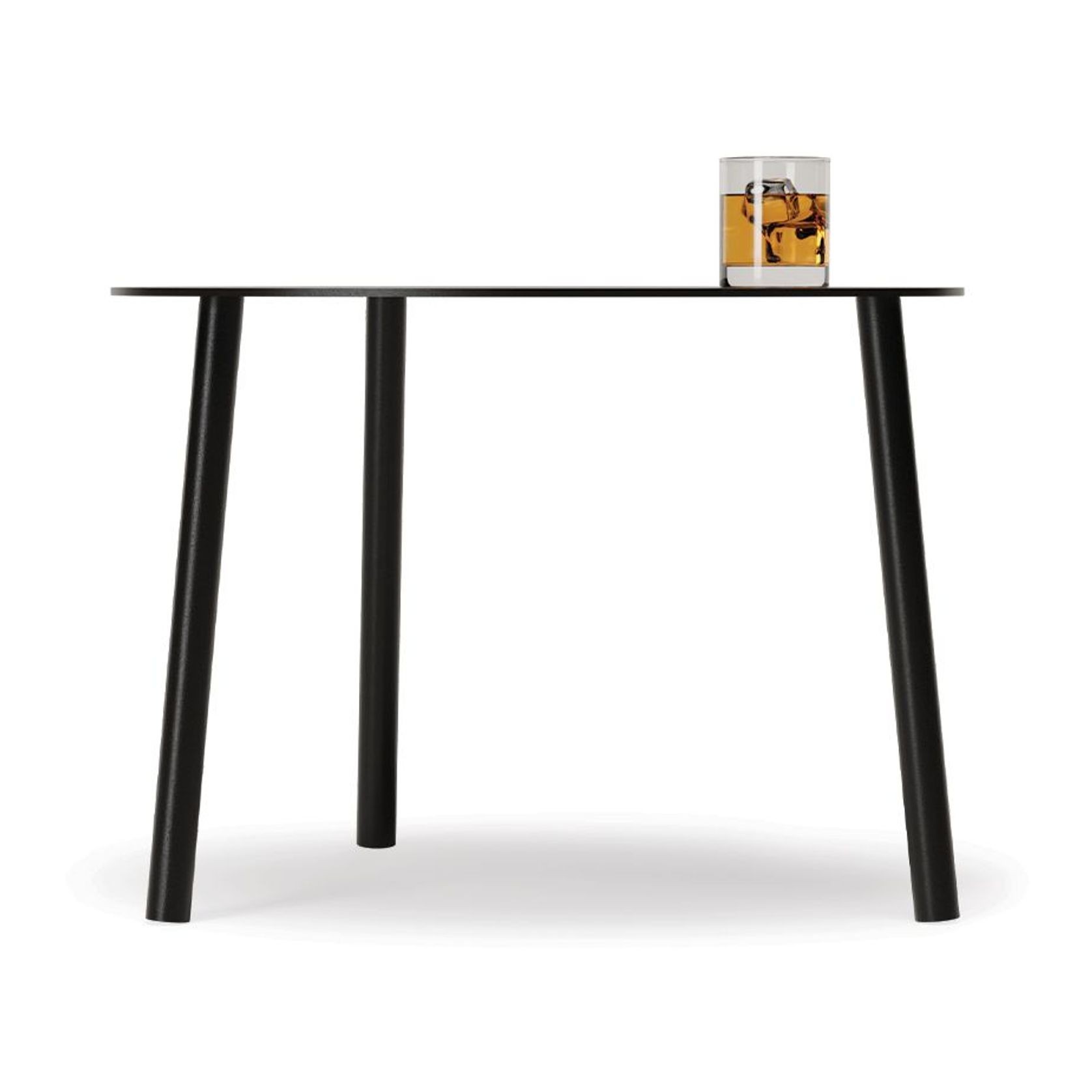 Cetara Side Table - Outdoor - Black gallery detail image