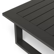 Vivara Outdoor Coffee Table - 142x85cm - Charcoal gallery detail image